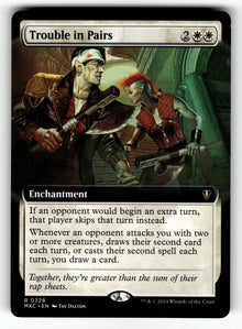 Trouble in Pairs (Extended Art) – 326 MKC: Commander: Murders at Karlov Manor R NM