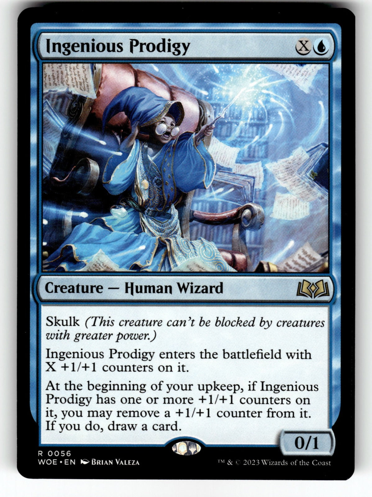 Ingenious Prodigy – 56 WOE: Wilds of Eldraine R LP