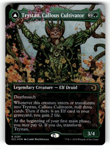 Trystan, Callous Cultivator (Borderless) – 291 ECL: Lorwyn Eclipsed R Foil NM