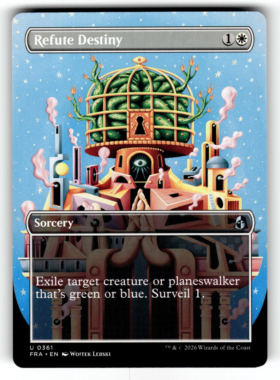 Refute Destiny (Borderless) – 361 FRA: Reality Fracture U NM