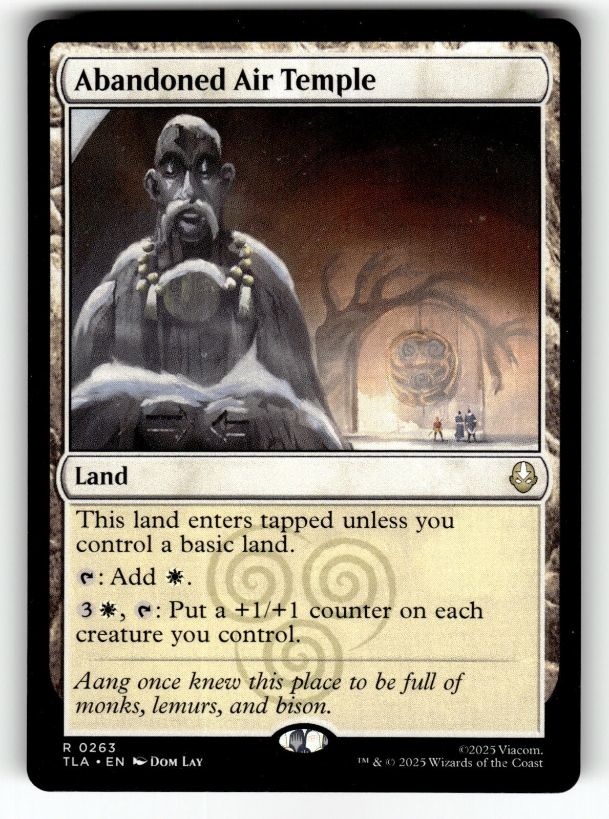 Abandoned Air Temple – 263 TLA: Avatar: The Last Airbender R NM