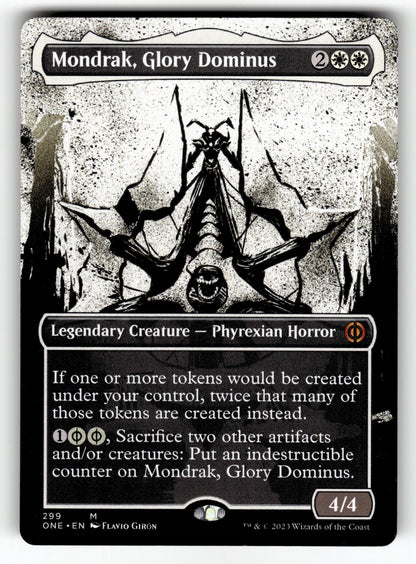 Mondrak, Glory Dominus (Showcase) – 299 ONE: Phyrexia: All Will Be One M NM