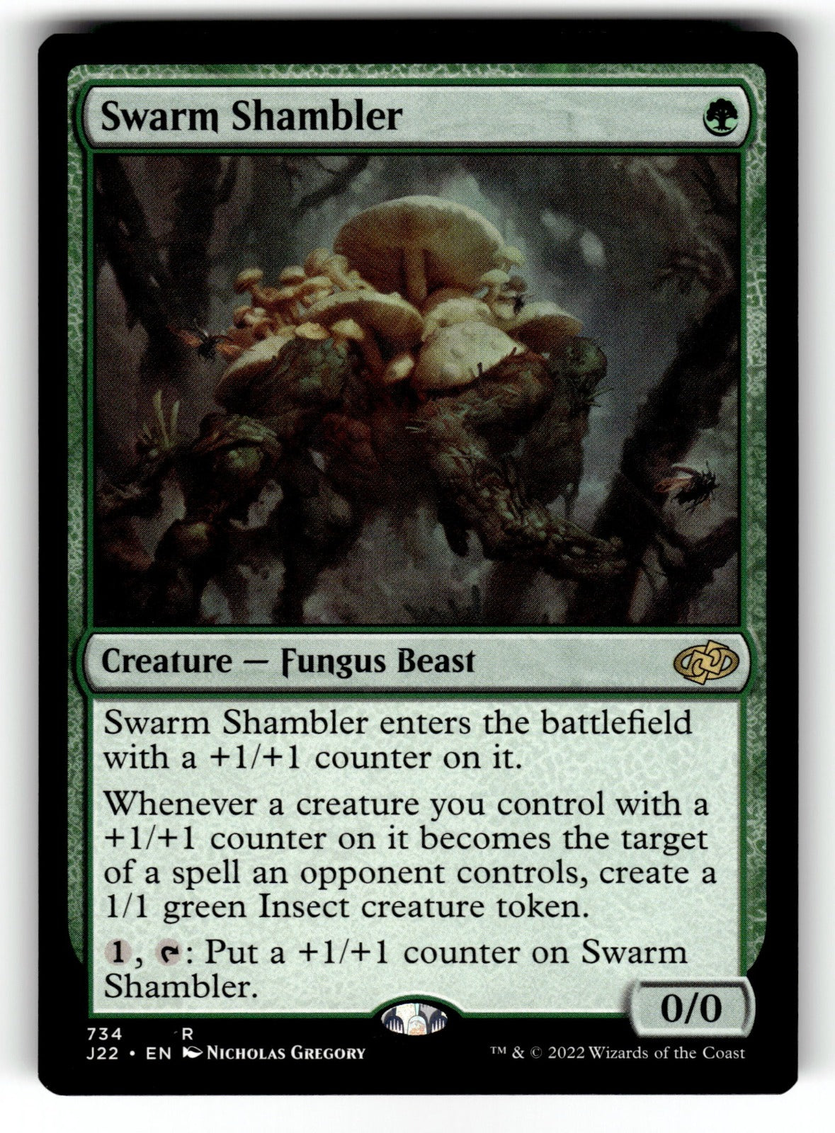 Swarm Shambler – 734 J22: Jumpstart 2022 R NM