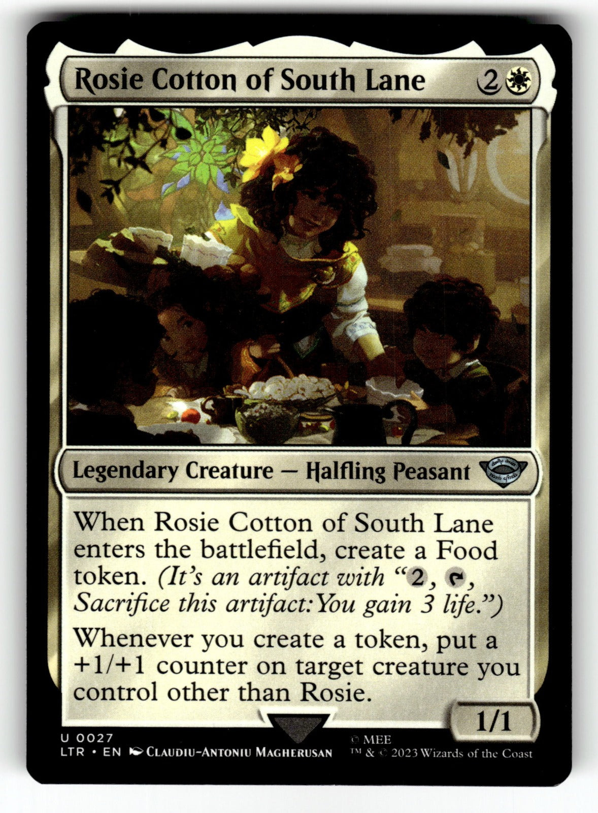 Rosie Cotton of South Lane – 27 LTR: Universes Beyond: The Lord of the Rings: Tales of Middle-earth U NM