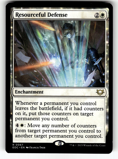 Resourceful Defense – 67 EOC: Commander: Edge of Eternities R NM