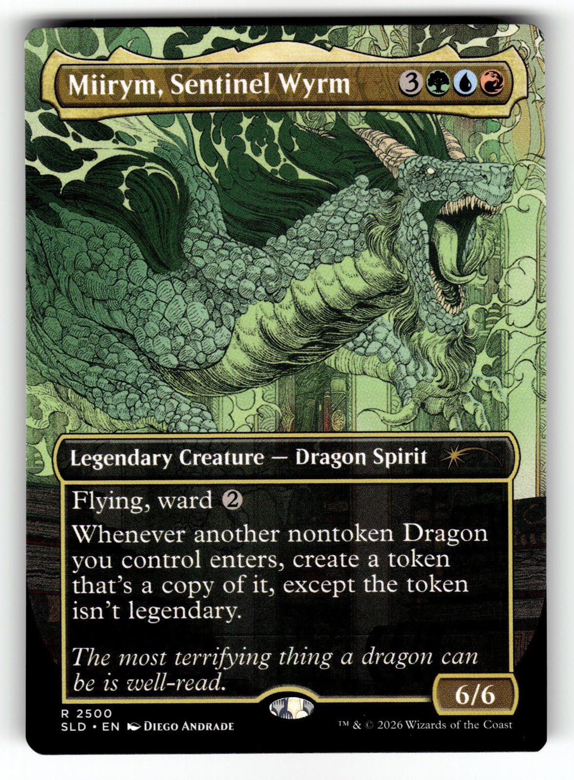 Miirym, Sentinel Wyrm – 2500 SLD: Secret Lair Drop Series R NM