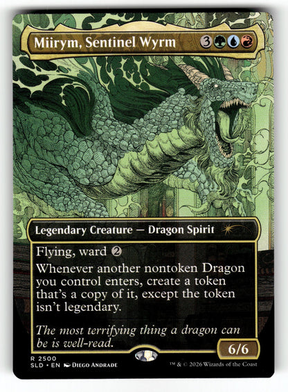 Miirym, Sentinel Wyrm – 2500 SLD: Secret Lair Drop Series R NM