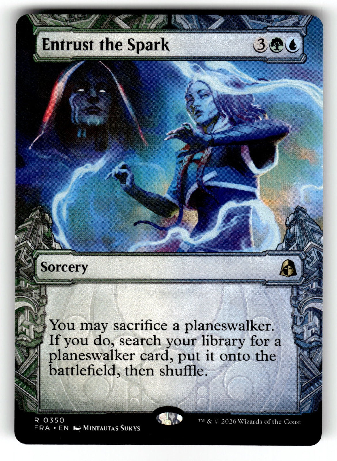 Entrust the Spark (Showcase) – 350 FRA: Reality Fracture R NM
