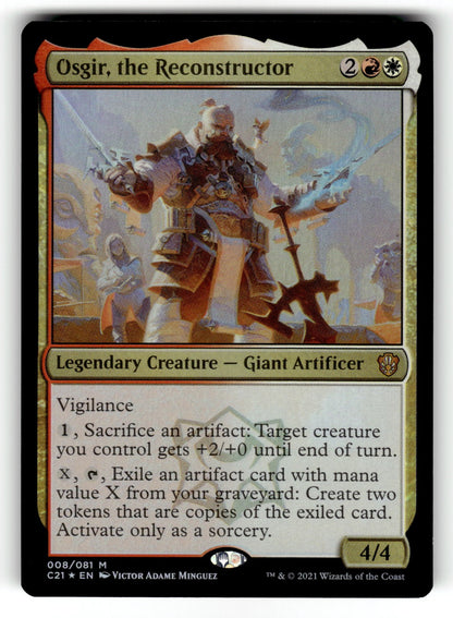 Osgir, the Reconstructor – 8 C21: Commander 2021 M Foil NM
