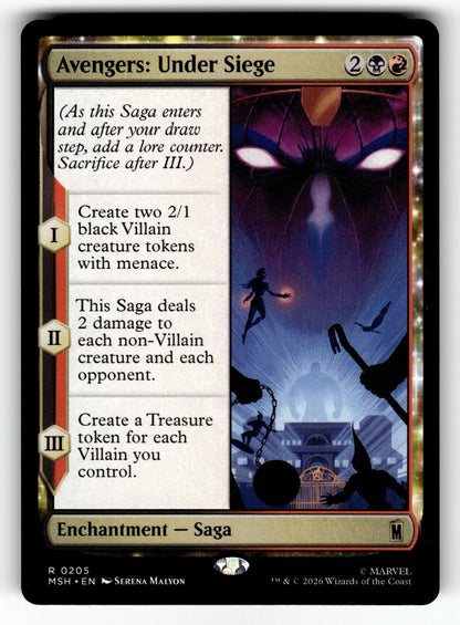 Avengers: Under Siege – 205 MSH: Marvel Super Heroes R NM