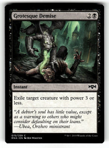 Grotesque Demise – 75 RNA: Ravnica Allegiance C LP