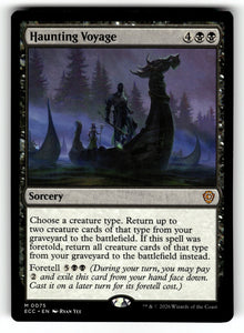 Haunting Voyage – 75 ECC: Commander: Lorwyn Eclipsed M NM