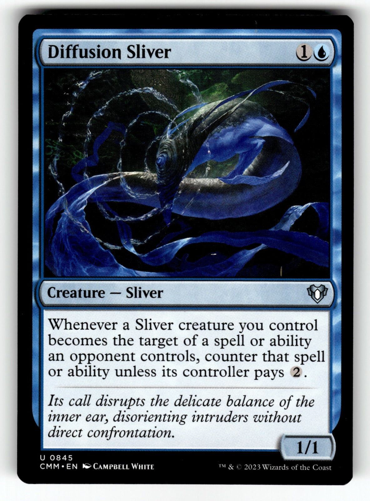 Diffusion Sliver – 845 CMM: Commander Masters U NM