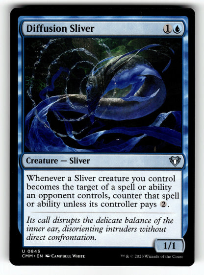 Diffusion Sliver – 845 CMM: Commander Masters U NM