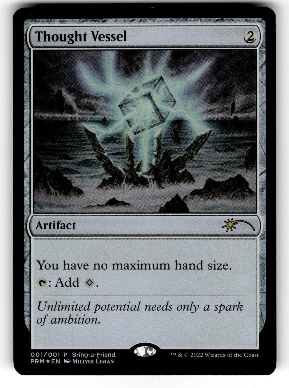 Thought Vessel (Bring-a-Friend Promo) – 1 UMP: Unique and Miscellaneous Promos P Foil MP