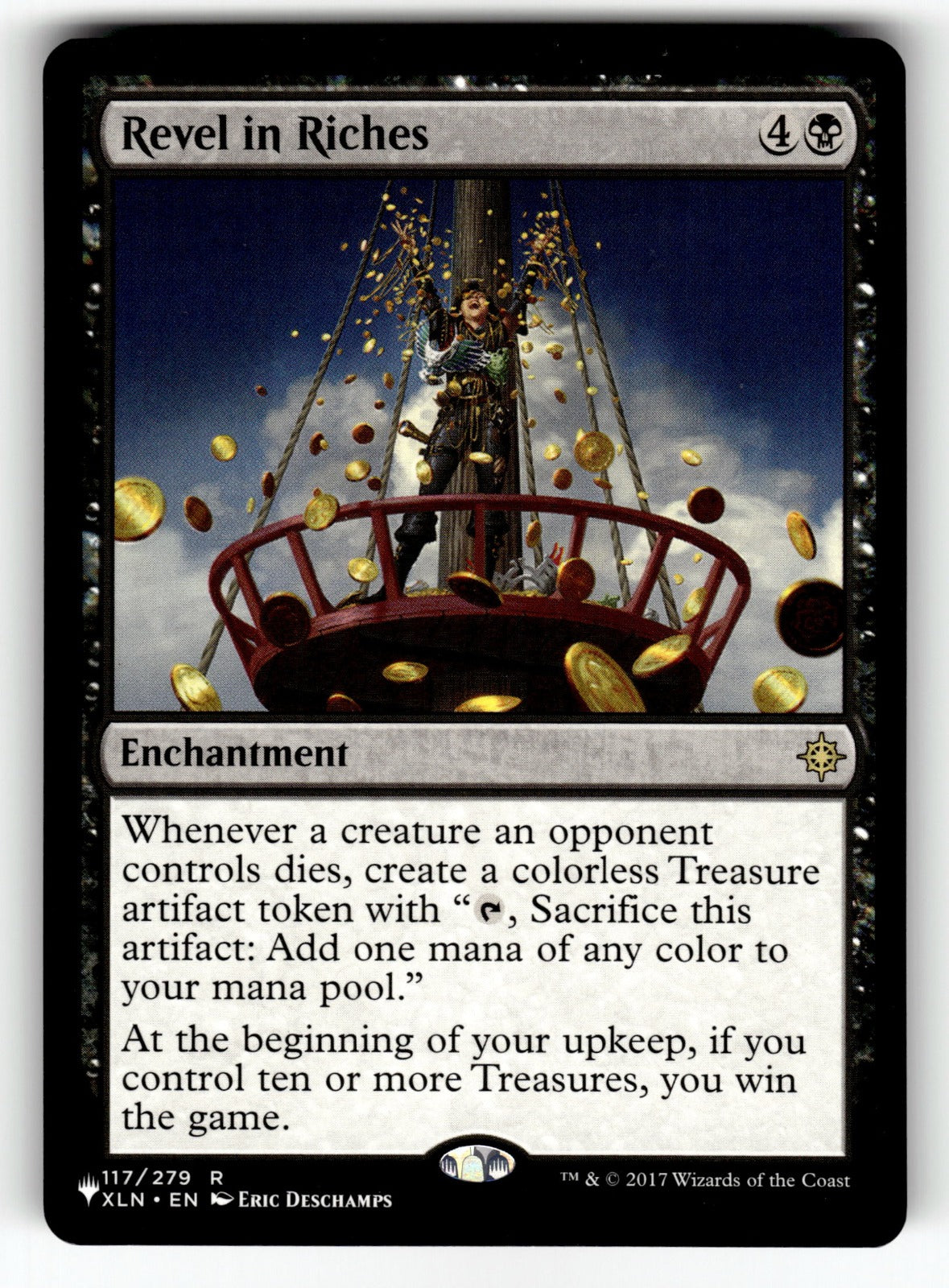 Revel in Riches – 117 LIST: The List Reprints R NM