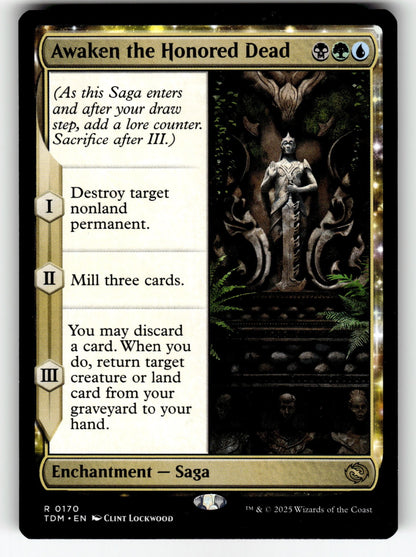 Awaken the Honored Dead – 170 TDM: Tarkir: Dragonstorm R NM