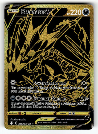 Eternatus V – SV121/SV122 SHFSV: Shining Fates: Shiny Vault Shiny Holo Rare NM