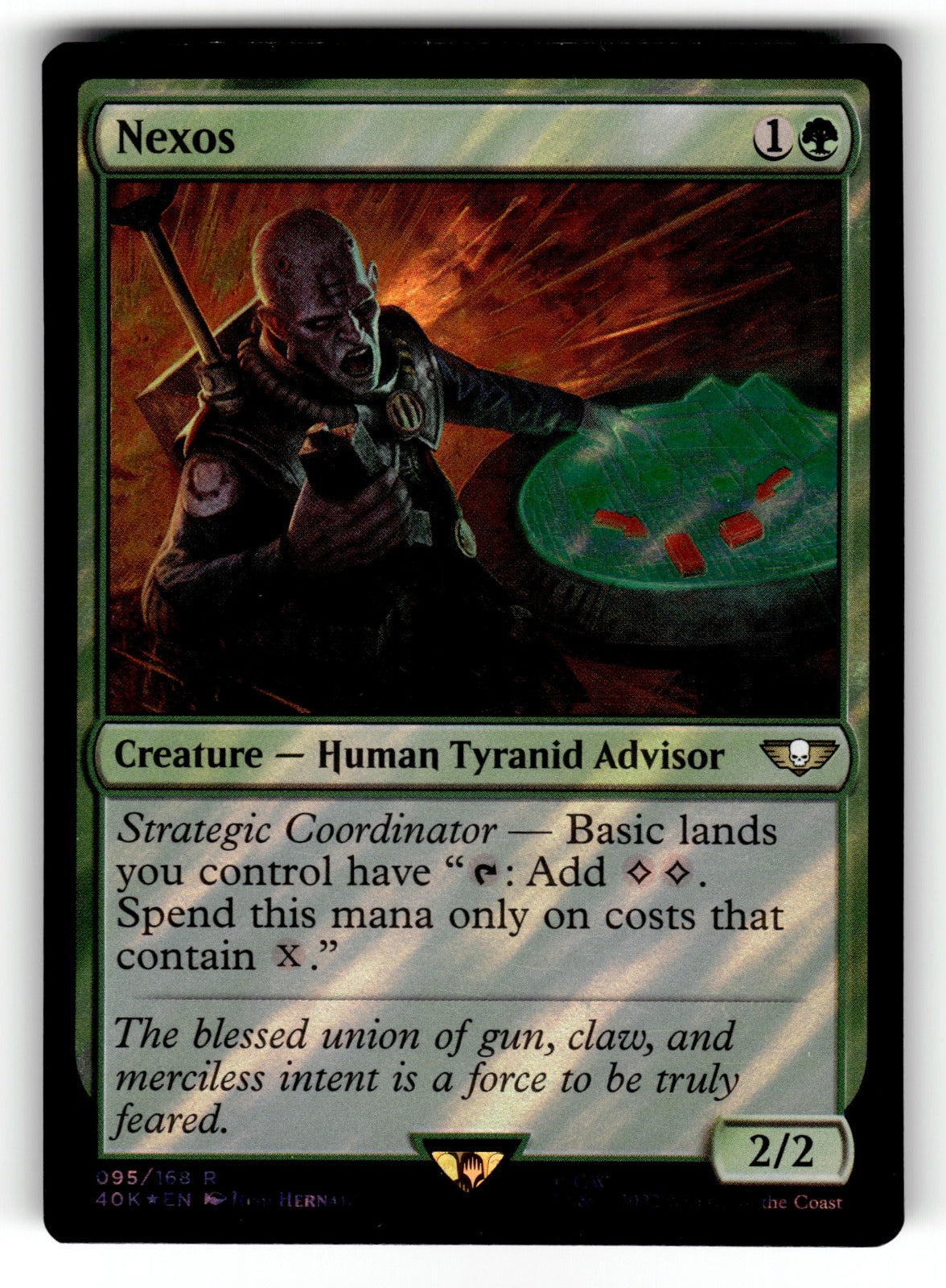 Nexos (Surge Foil) – 95 40K: Universes Beyond: Warhammer 40,000 R Foil NM