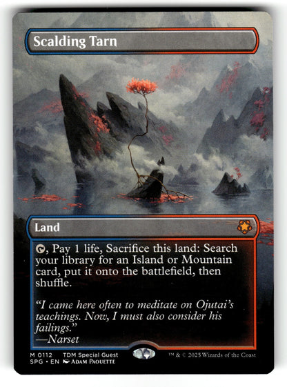 Scalding Tarn (Borderless) – 112 SPG: Special Guests M NM