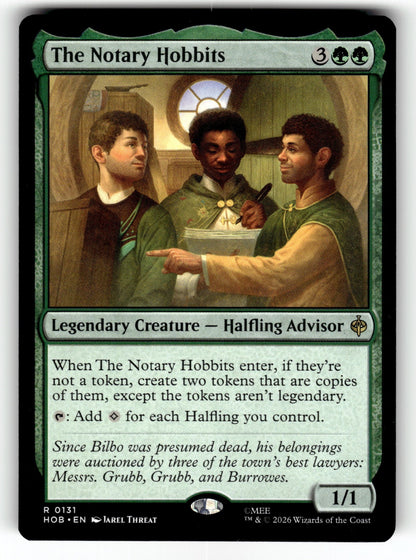 The Notary Hobbits – 131 HOB: The Hobbit R NM