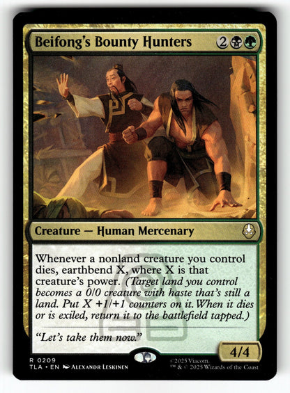 Beifong's Bounty Hunters – 209 TLA: Avatar: The Last Airbender R NM