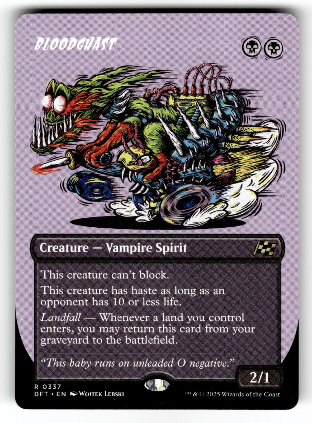Bloodghast (Borderless) – 337 DFT: Aetherdrift R NM