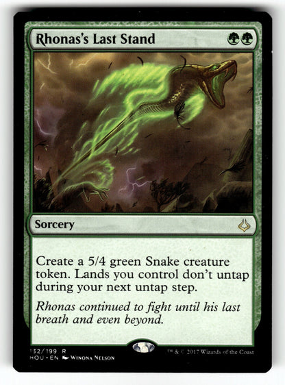 Rhonas's Last Stand – 132 HOU: Hour of Devastation R NM
