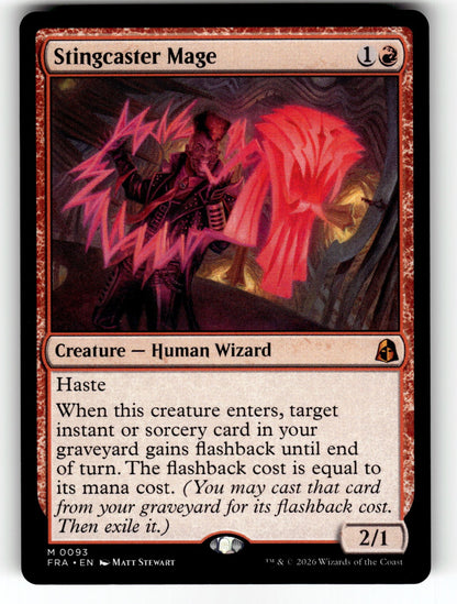 Stingcaster Mage – 93 FRA: Reality Fracture M NM
