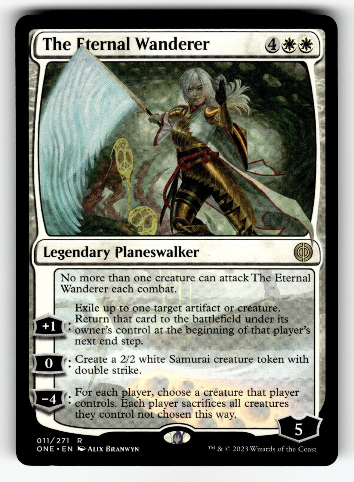The Eternal Wanderer – 11 ONE: Phyrexia: All Will Be One R NM