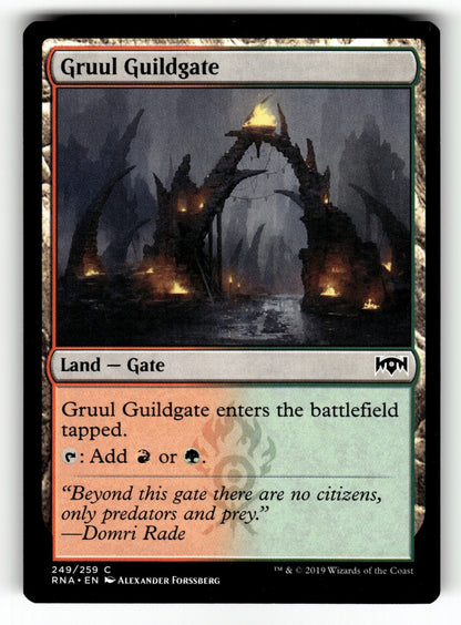 Gruul Guildgate – 249 RNA: Ravnica Allegiance C LP