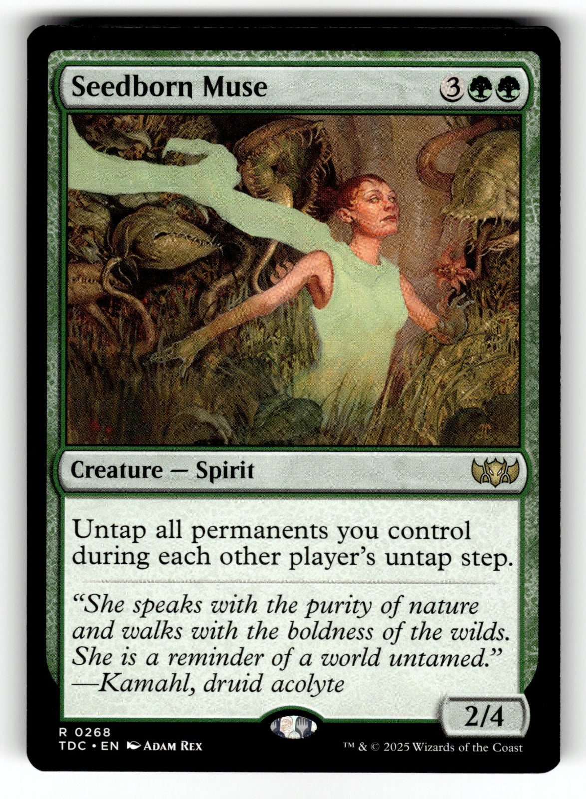 Seedborn Muse – 268 TDC: Commander: Tarkir: Dragonstorm R NM