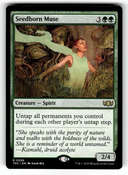 Seedborn Muse – 268 TDC: Commander: Tarkir: Dragonstorm R NM