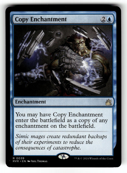Copy Enchantment – 39 RVR: Ravnica Remastered R NM