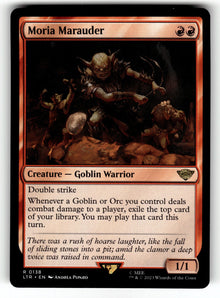 Moria Marauder – 138 LTR: Universes Beyond: The Lord of the Rings: Tales of Middle-earth R NM