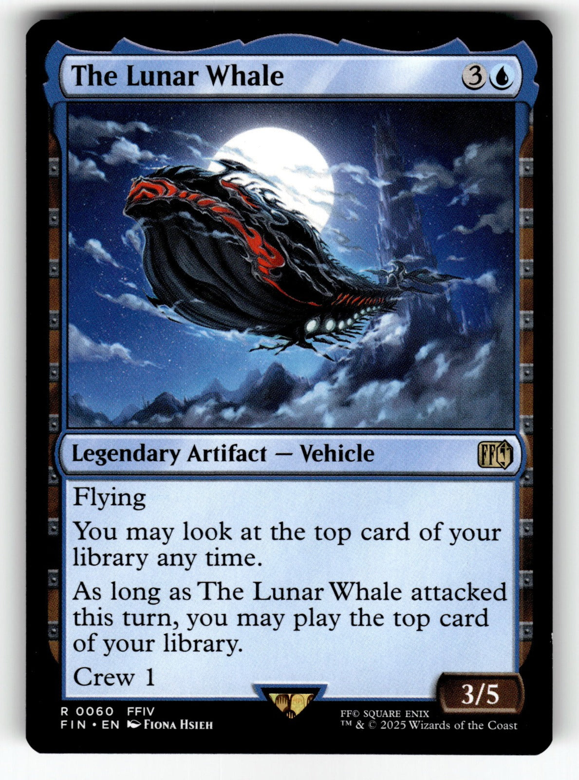 The Lunar Whale – 60 FIN: FINAL FANTASY R NM