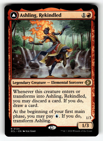 Ashling, Rekindled – 124 ECL: Lorwyn Eclipsed R NM