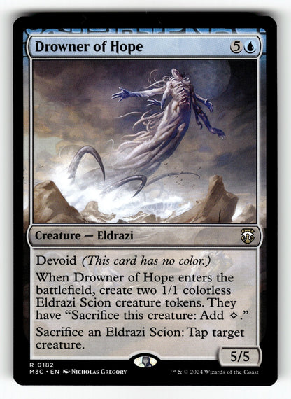 Drowner of Hope – 182 M3C: Commander: Modern Horizons 3 R NM