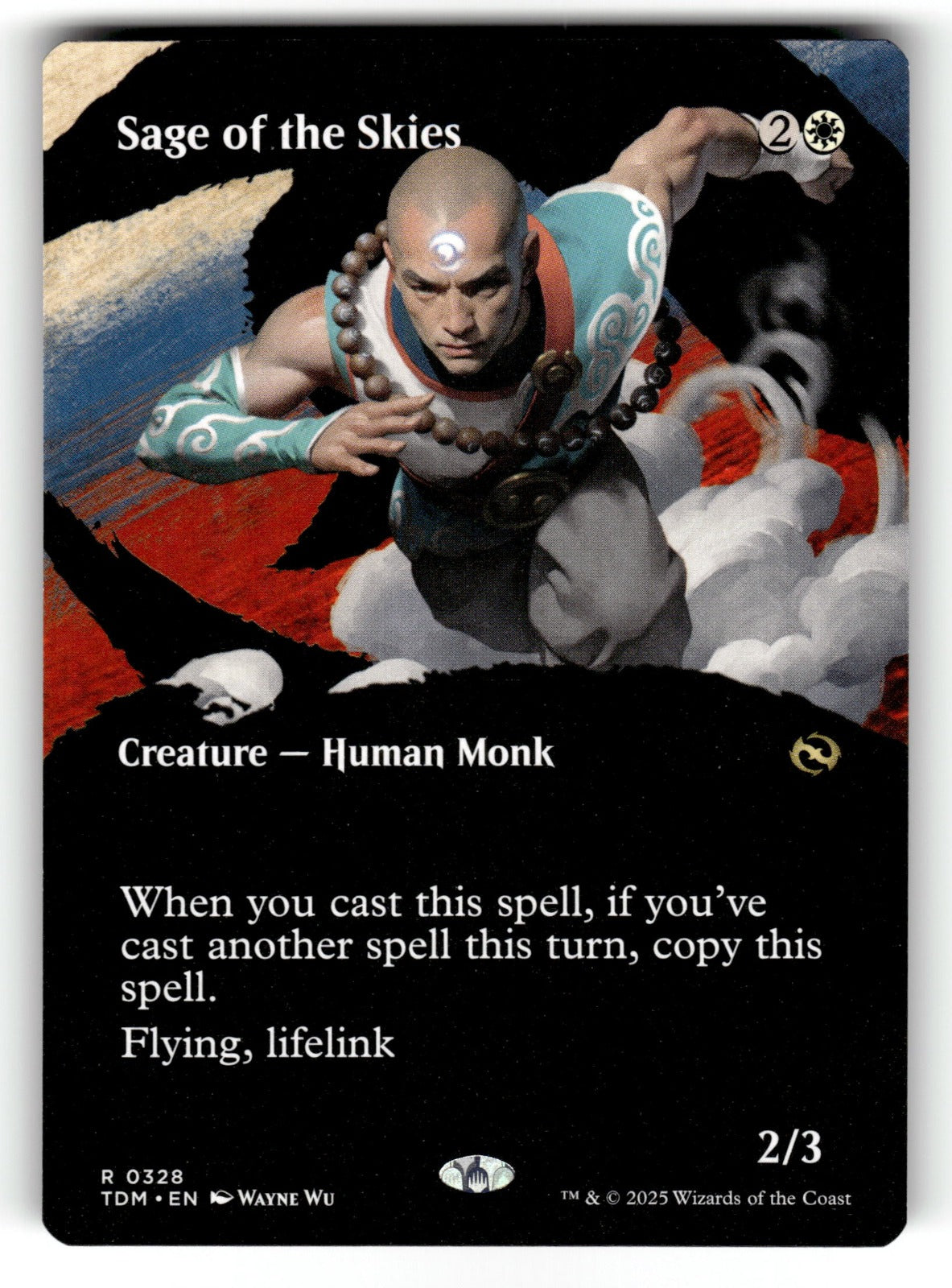 Sage of the Skies (Borderless) – 328 TDM: Tarkir: Dragonstorm R NM