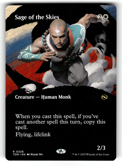 Sage of the Skies (Borderless) – 328 TDM: Tarkir: Dragonstorm R NM