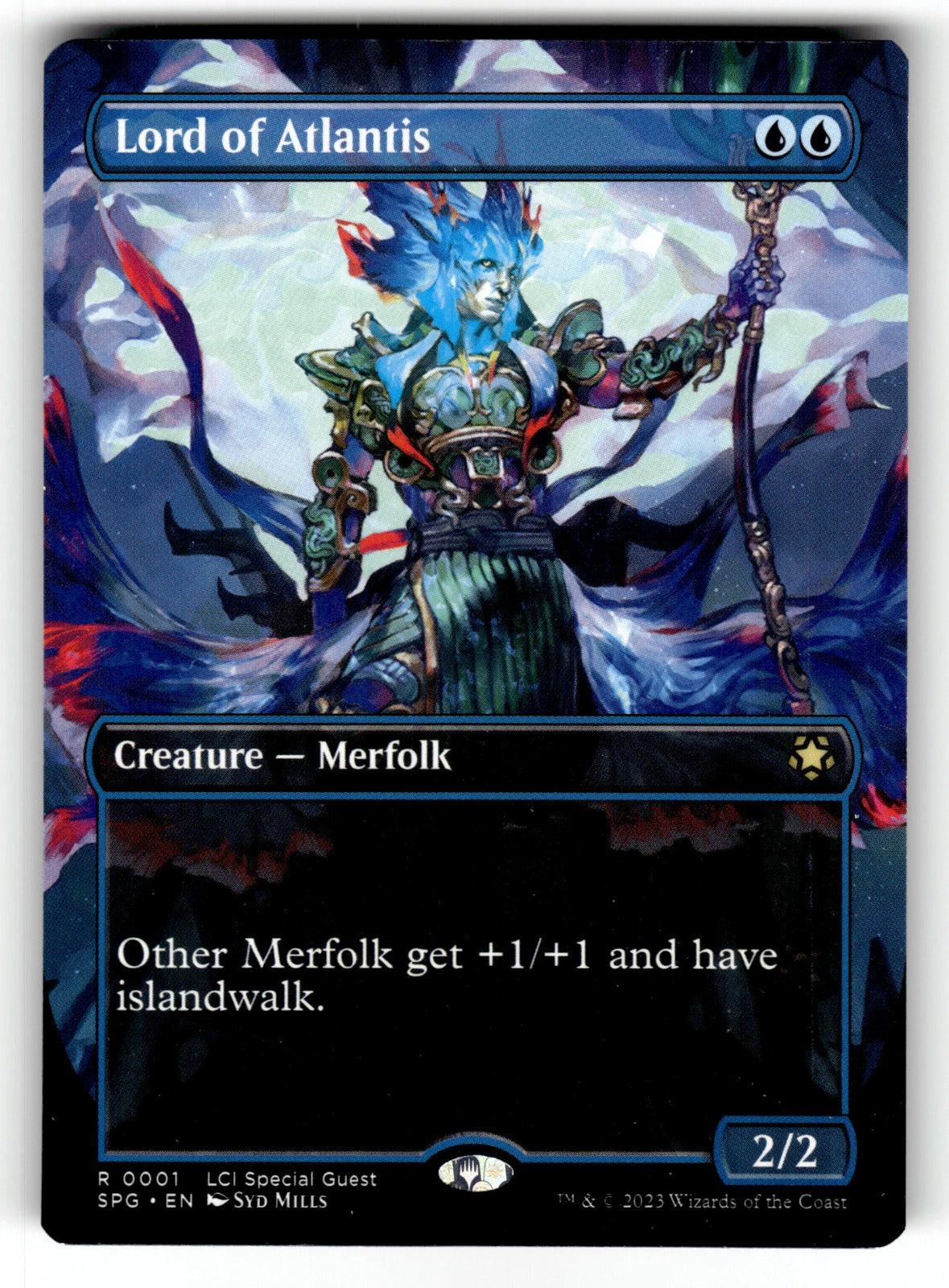 Lord of Atlantis (Borderless) – 1 SPG: Special Guests R NM
