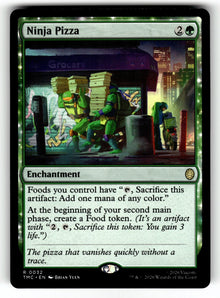 Ninja Pizza – 32 TMC: Commander: Teenage Mutant Ninja Turtles R NM