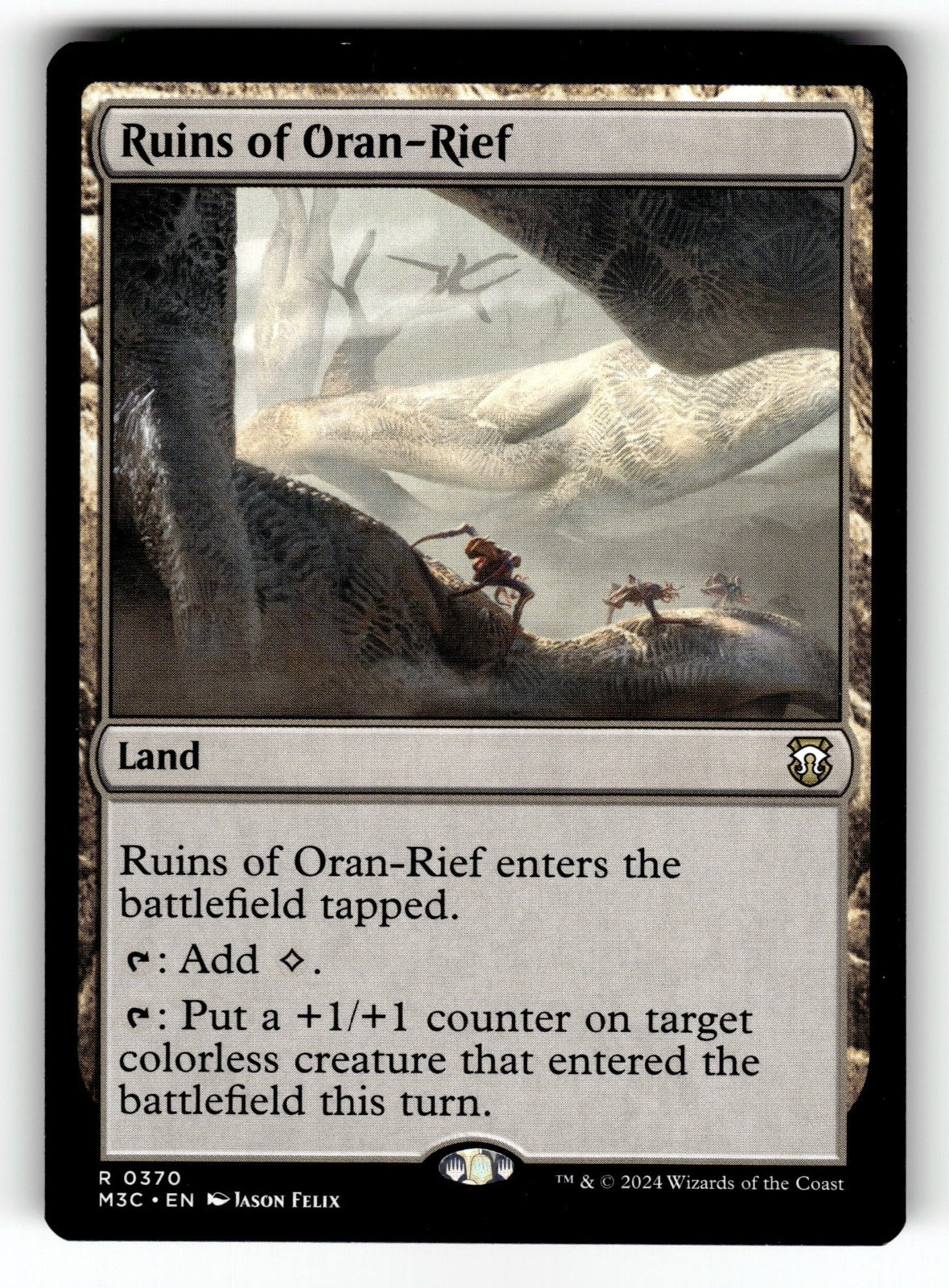 Ruins of Oran-Rief – 370 M3C: Commander: Modern Horizons 3 R NM