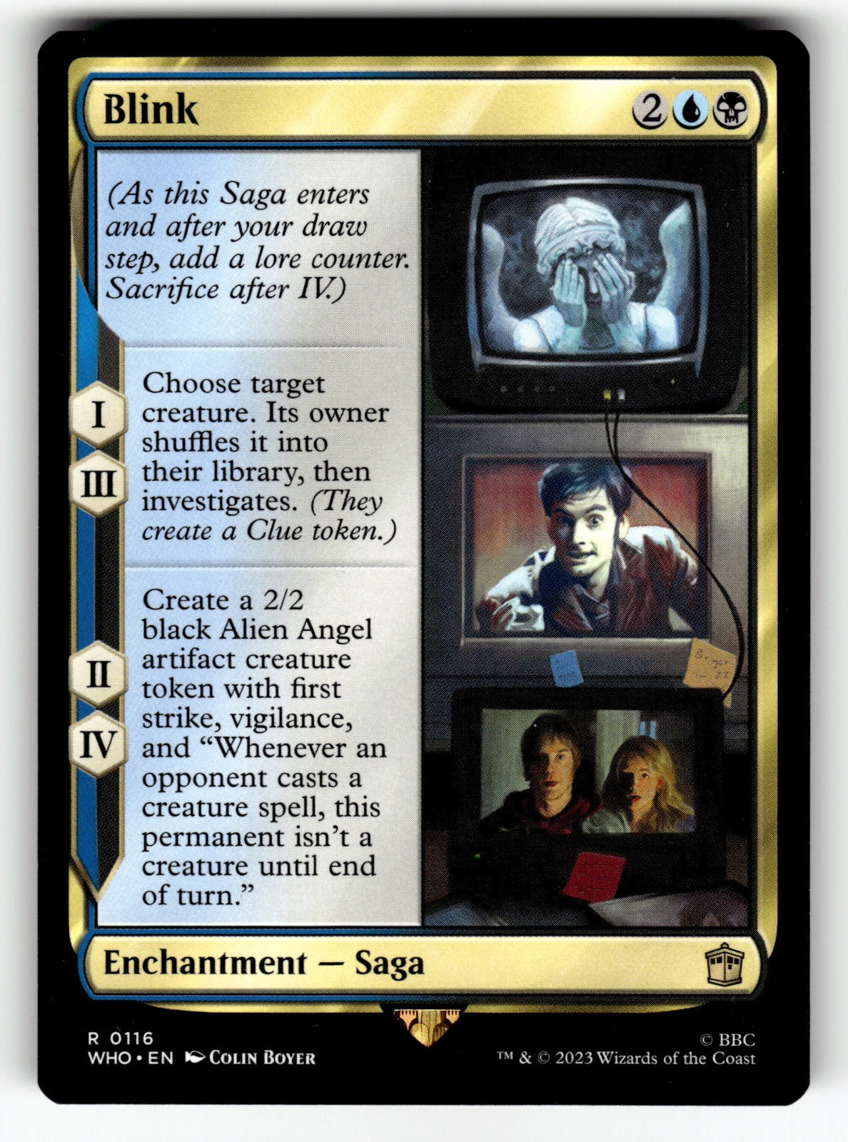 Blink – 116 WHO: Universes Beyond: Doctor Who R NM