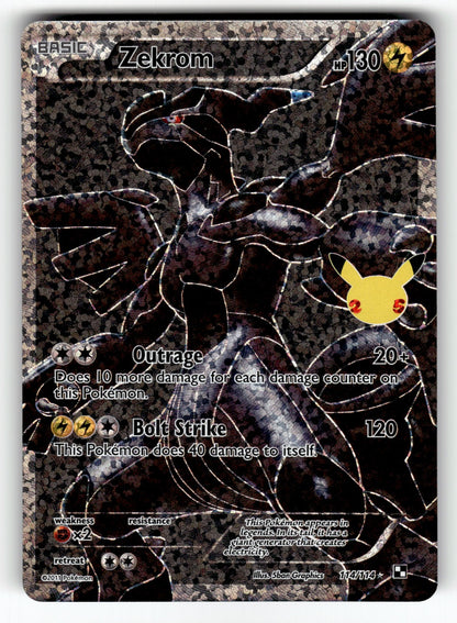 Zekrom – 114/114 CCC: Celebrations: Classic Collection Classic Collection Holo NM