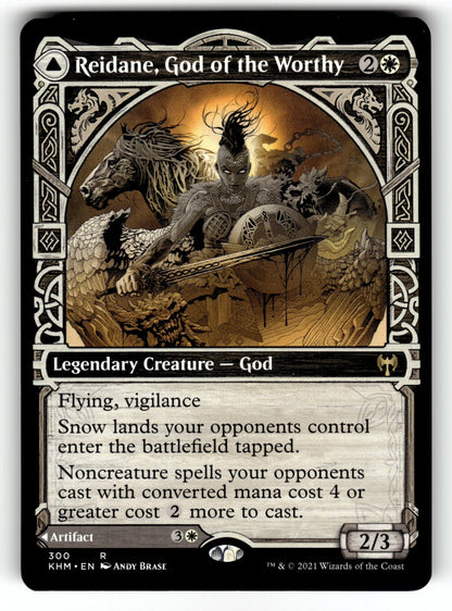 Reidane, God of the Worthy (Showcase) – 300 KHM: Kaldheim R NM