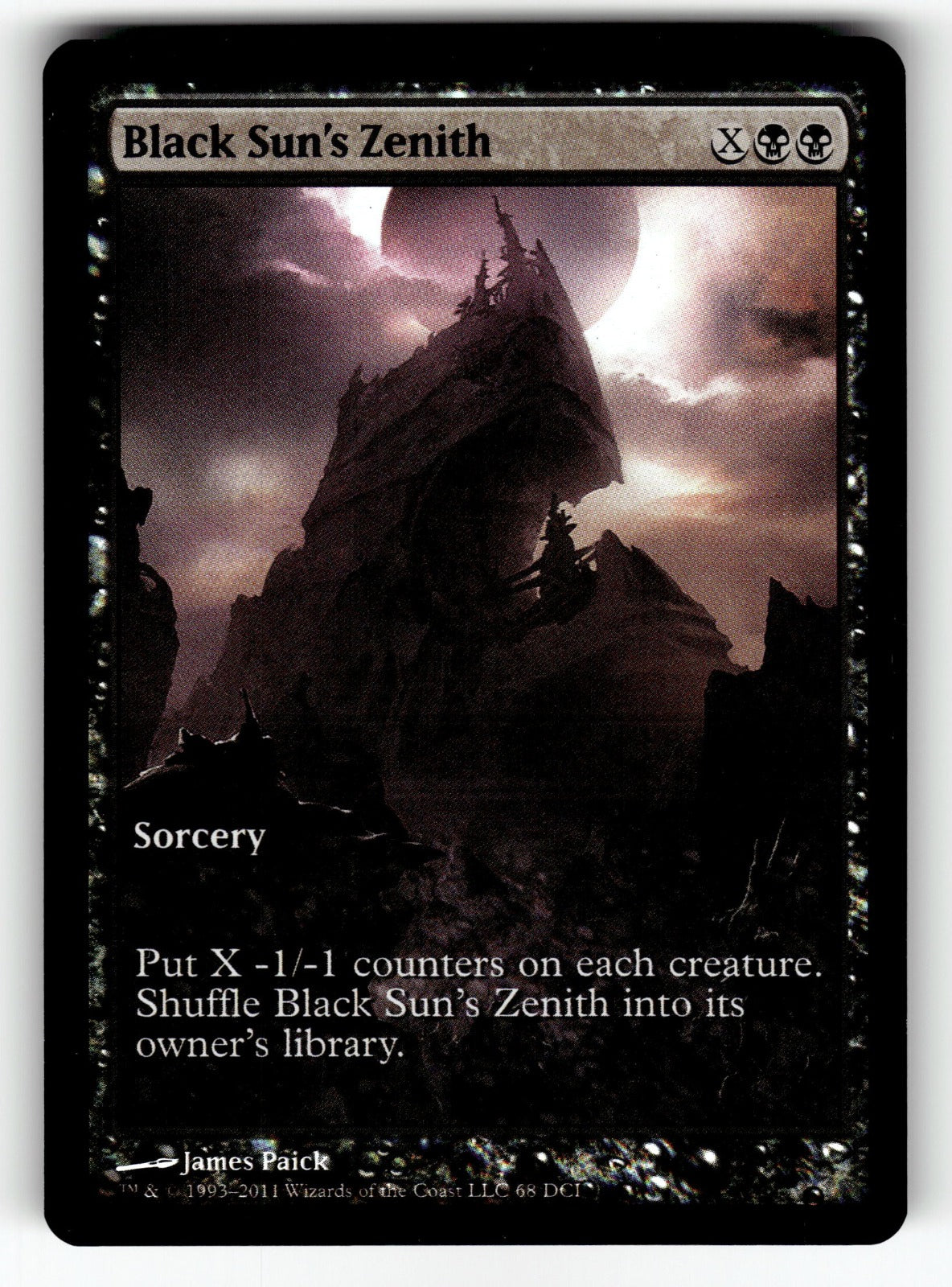 Black Sun's Zenith – 68 GAME: Game Day & Store Championship Promos P Foil LP