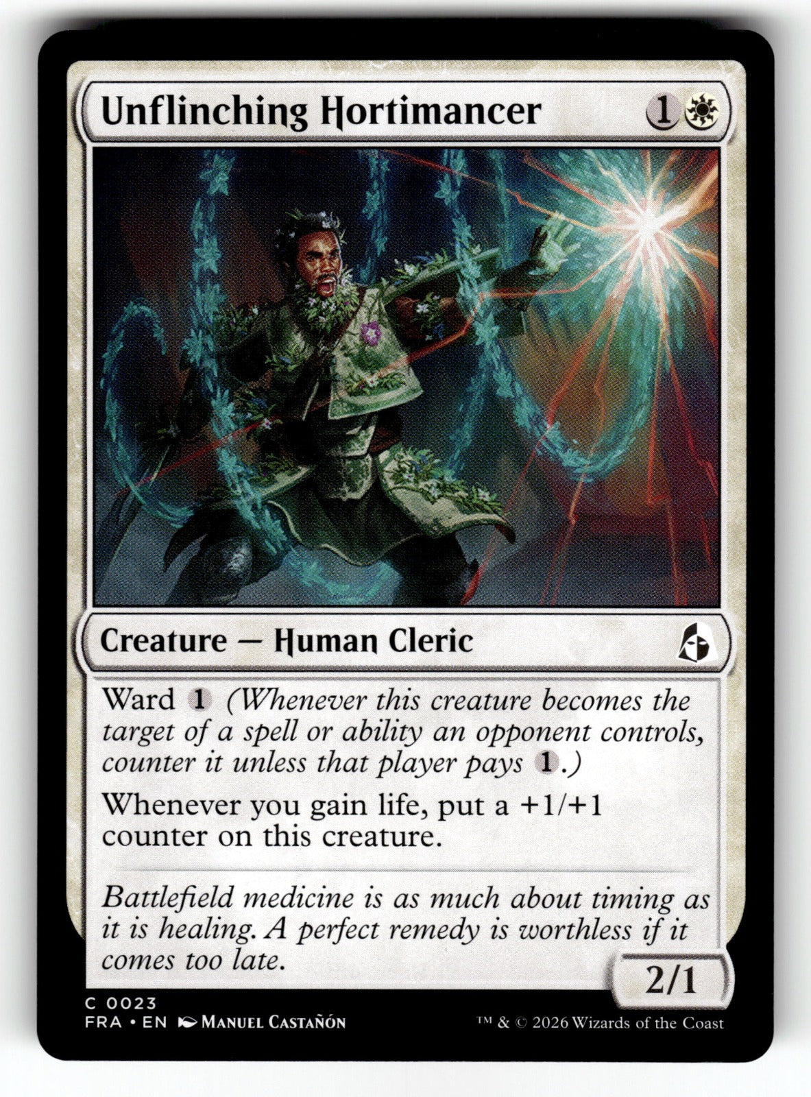 Unflinching Hortimancer – 23 FRA: Reality Fracture C NM