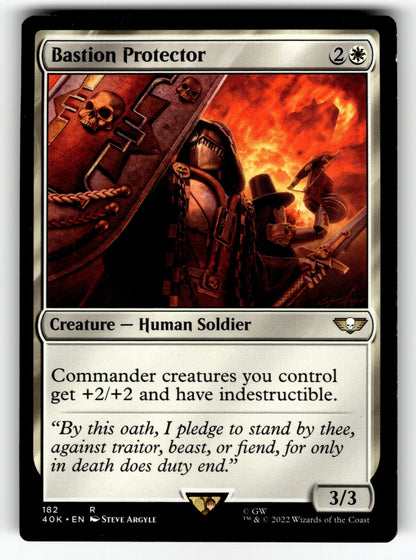 Bastion Protector – 182 40K: Universes Beyond: Warhammer 40,000 R NM