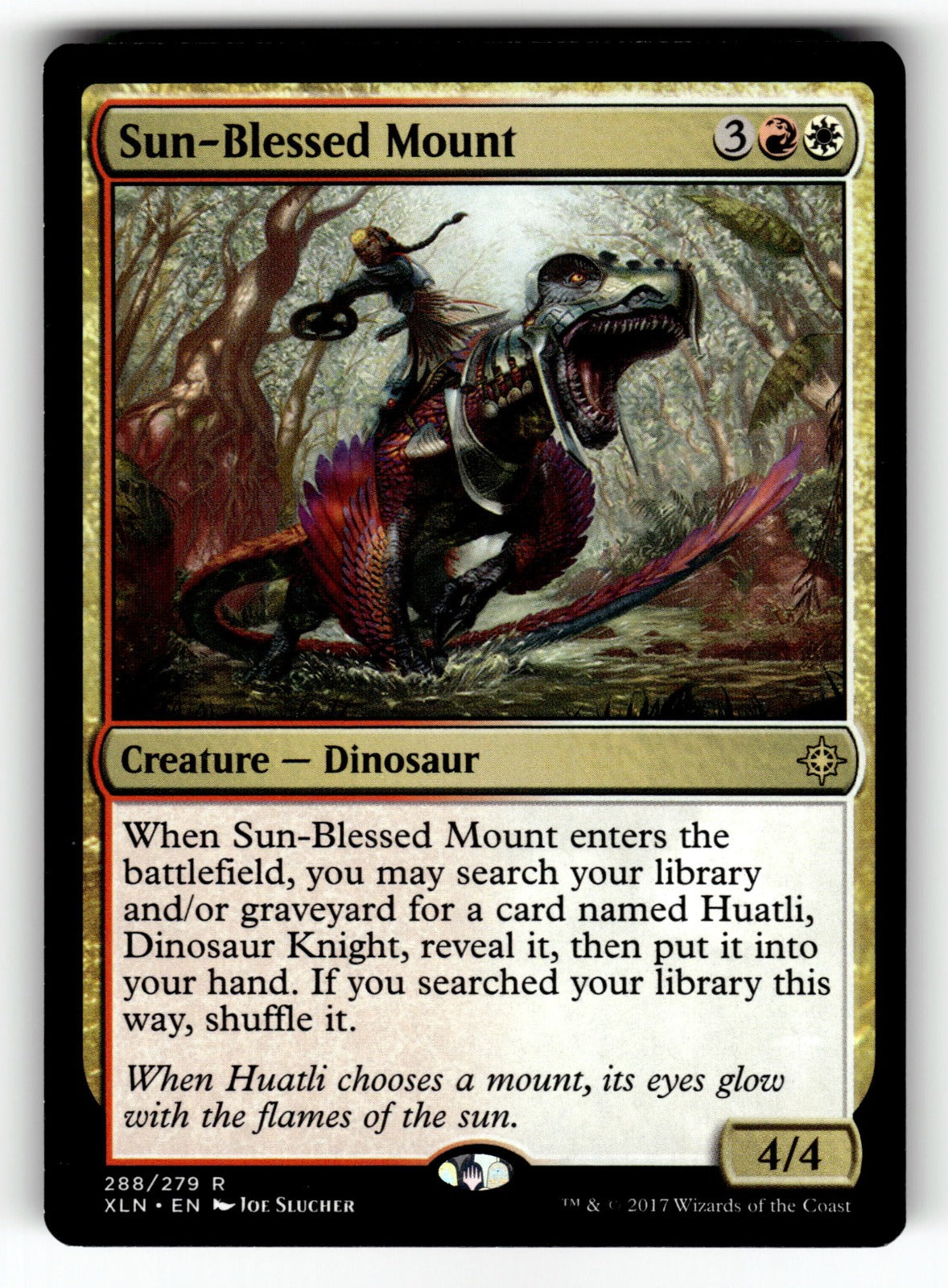 Sun-Blessed Mount – 288 XLN: Ixalan R NM